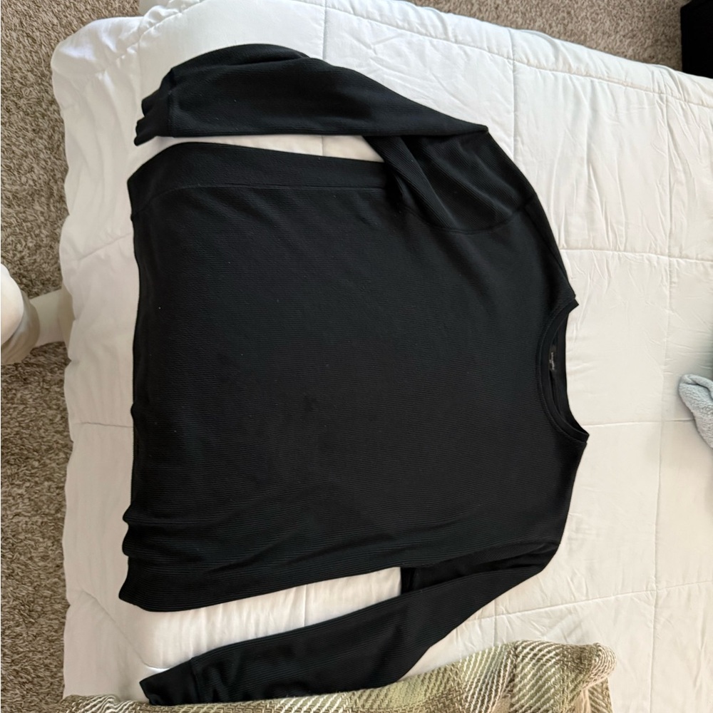 Banana Republic Black Long Sleeve Shirt